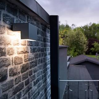 SLV L-Line Out LED udendørs væglampe CCT, bredde 15 cm