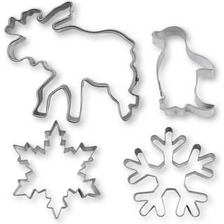 Udstikkere Bageforme Vinter 4-dele