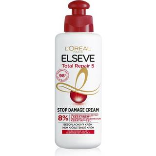 L’Oréal Paris Total Repair 5 Stop Damage Cream Leave-in pleje Med keratin 200 ml - 200 ml