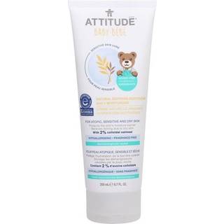 Attitude Sensitive Natural Baby Oatmeal Fugtgivende og lindrende creme til sensitiv hud til børn 200 ml - 200 ml