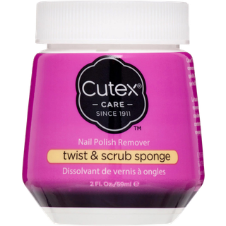 Cutex Twist & Scrub Remover Jar 2 FL OZ (59 ml)