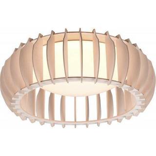 Skandinavisk loftslampe beige 40 cm inkl. LED - Monte
