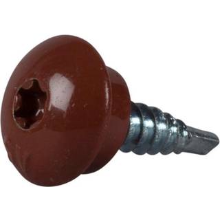 ESSVE 63252 Farmerskrue 4,8 x 20 mm, pakke TX25, 250 Mursten rød