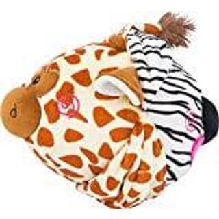 small foot Bold Vendebar Zebra og Giraf, Plys