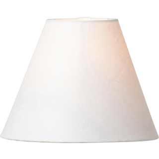 Watt & Veke Basic Wide lampeskærm 18 cm Hvid