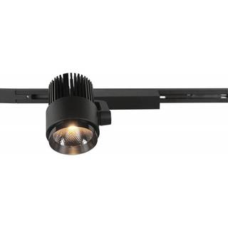LED-skinnespot Radiator til DUOline, mat sort, CCT