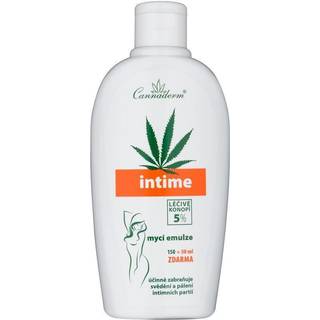 Cannaderm Intime Cleansing emulsion Feminin vaske emulsion Med hampolie 200 ml - 200 ml
