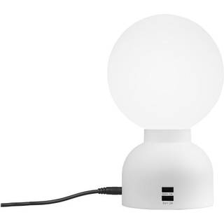 Ateljé Lyktan Pluggie bordlampe Hvid, opalglas