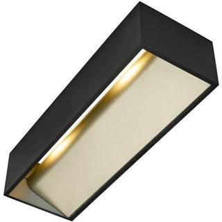 SLV - Logs In L Væglampe LED Dim. Black/Brass