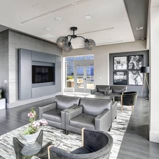 Loftlampe Sofia, 3 lyskilder, røggrå