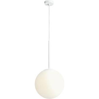 Pendellampe Dione, 1 lyskilde, hvid/sort 30 cm