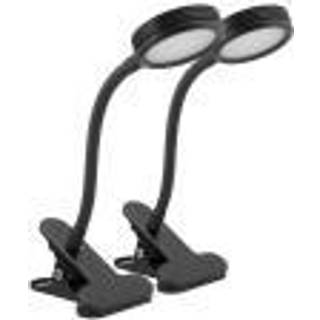 Securit LED lampe m/clip - vejrbestandig, 2 stk.