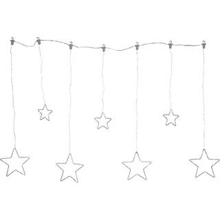 Star Trading - Light Gardin Dew Drop Stars - LED - 84st lyskilder - 120 cm