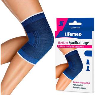 Knæbind Lifemed Elastisk Sportsbandage Knæstøtte MEDIUM