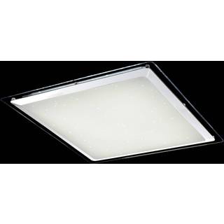 Rena LED-loftlampe, fjernbetjening, kvadratisk
