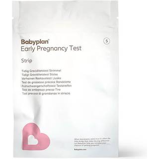 Babyplan Tidlig Graviditetstest Strimmel (Præmie) 3 stk.