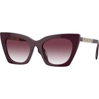 Burberry BE4372U MARIANNE 39798H 52 Solbriller Kvinder Burgunder - Shiny Dark Burgundy - 52mm