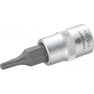 TOOLCRAFT T10 816080 T-profil Topnøgle-bit-indsats T 10