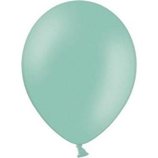 10 stk. Latex Balloner mintgrøn 12" - Luksus kvalitet til heliumfest og dekoration