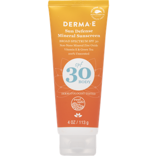DERMA E Sun Defense Mineral Sunscreen Spf 30 Body