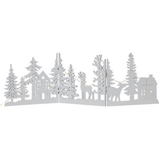 Star Trading - Table Decoration Fauna - White - 12 cm