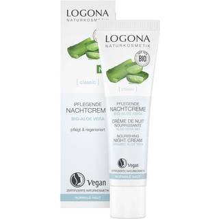 Logona Ansigtspleje Night Care Plejende natcreme 30 ml (2.767,00 kr / 1 l) - 30 ml