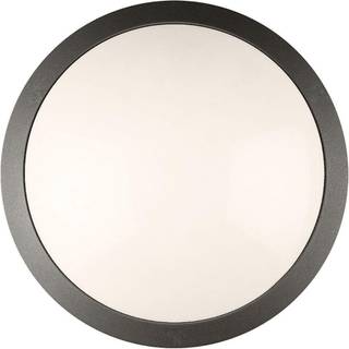Hide-a-Lite Moon Public Round Væglampe 3000/4000k, 1280 lm, 16W, IK10 Antracit