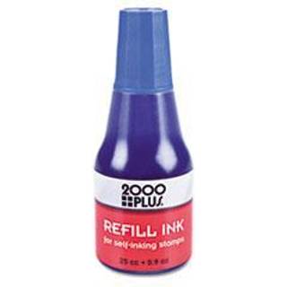2000Plus Refill Ink til selvoplukende frim?rker 25cc (0,9 oz) Squeeze Bottle Blue - COS032961