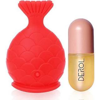 Lip Plumper Tool? Plumper Gloss Set Fish Form Lip Enhancer Plumper Device Natural Pout Mouth Tool Lip Serum Care Fugtgivende læbe plumping Big Se