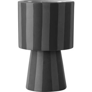 OYOY Toppu krukke Ø10 cm Sort/Hvid