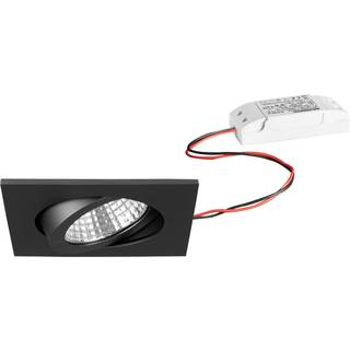 BRUMBERG indbygningsspot IP65 kantet kobles, titan