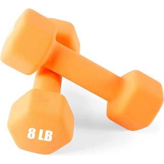 Portzon Weights Dumbbells 10 farver muligheder kompatible med s?t med 2 neopren h?ndv?gte