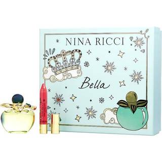 Nina Ricci Bella Gavesæt 80ml EDT + 4g Red Læbestift