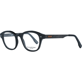 Ermenegildo Zegna ZC5017 062 48 Briller Mænd Black - Black - 48mm