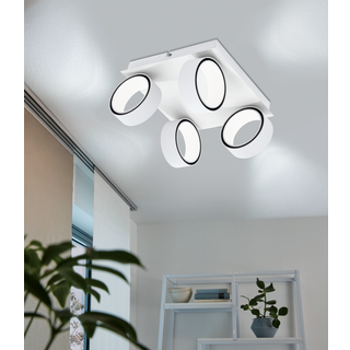 EGLO Stars of Light ALBARIZA væglampe 4x670lm hvid