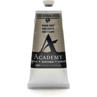 Grumbacher Academy akryl 90 ml varm grå