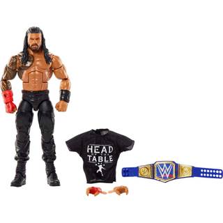 Mattel WWE Roman Reigns Top Picks Elite Collection Action Figur Articulation & Life-Like Detail-detaljeret udskifteligt tilbeh?r 6-in