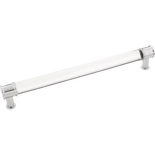 Hickory Hardware 1 Pack Solid Core Kitchen Cabinet tr?kker luksusskabeh?ndtag Hardware til d?re og kommode skuffer 8-13/16 tommer (224 mm) Hole C