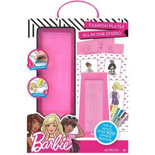 Barbie modeplader alle i et studio skitse design aktivitetss?t - modedesignskit til b?rn i alderen 6 ?r og opefter