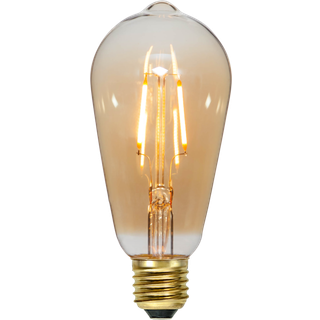 Star Trading - LED LAMP E27 ST64 PLAIN AMBER - 0,75W - 2000K