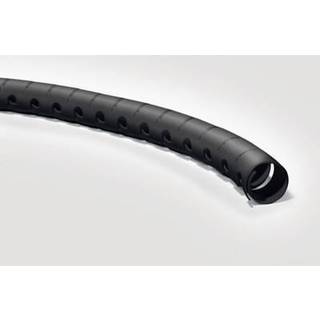 Hellermann Spiralslange 25m sort hwpa-vo25