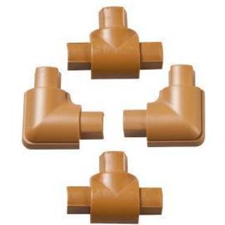 D-LINE Adapter Kit 16x8mm 4 Pieces Oak Colored