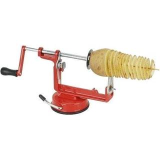 Fuldautomatisk spiralformet kartoffelskærer / chipsmaskine med sugekop