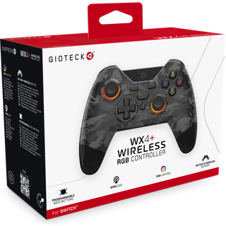 Gioteck WX-4 Plus Nintendo Switch trådløs controller (mørk camo)