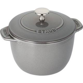 STAUB Rice cocotte støbejernsgyde 1,6 L Grå
