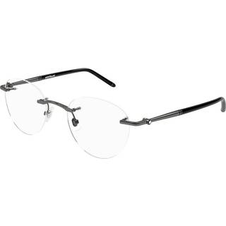 Montblanc MB0244O Asian Fit 001 51 Briller Mænd Gunmetal - Gunmetal - 51mm