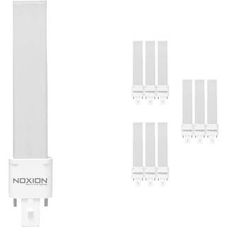 Fordelspakke 10x Noxion Lucent PL-S LED 4.3W 600lm - 840 Kold Hvid | Erstatter 9W