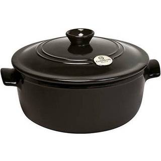 Keramisk gryde, 26 cm/4 l, Charcoal - Emile Henry