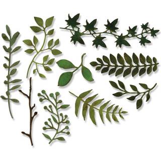 Thinlits Die Set Garden Greens - Mehrfarbig
