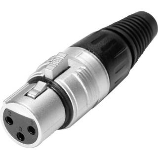 Hicon HI-X3CF XLR-stik Tilslutning, lige Poltal: 3